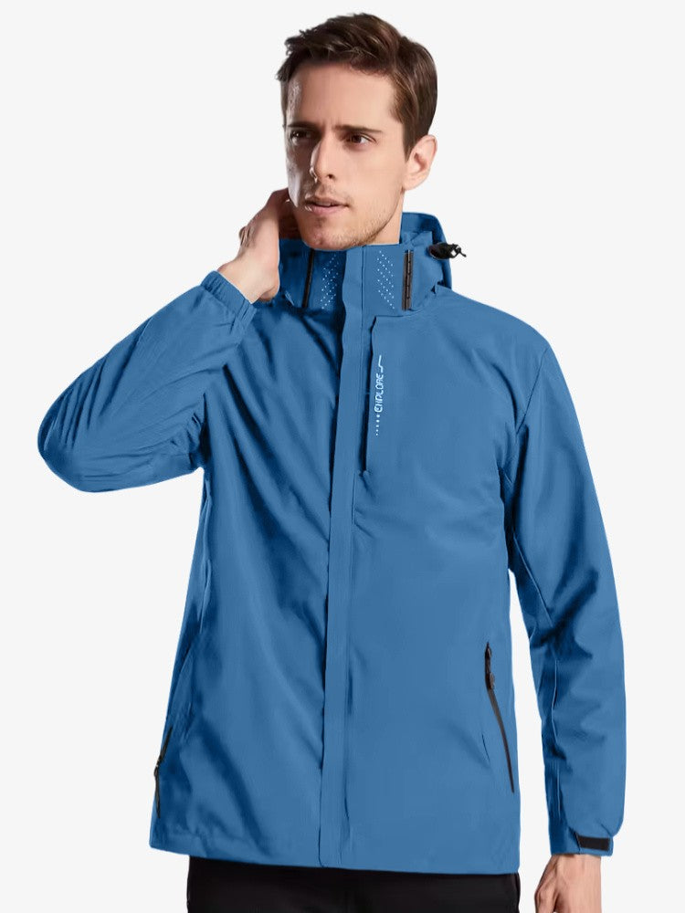 Veste imperméable coupe-vent pour homme - Légère et respirante 6
