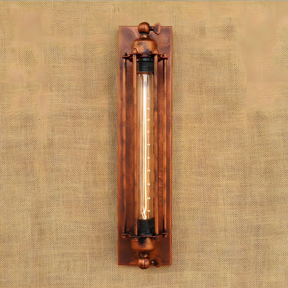 Applique Parete LED Metallo Stile Industriale Vintage