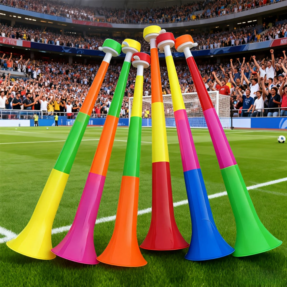 Vuvuzela Mistrovství světa Stadionový roh Skládací hlukový výrobek 6 kusů
