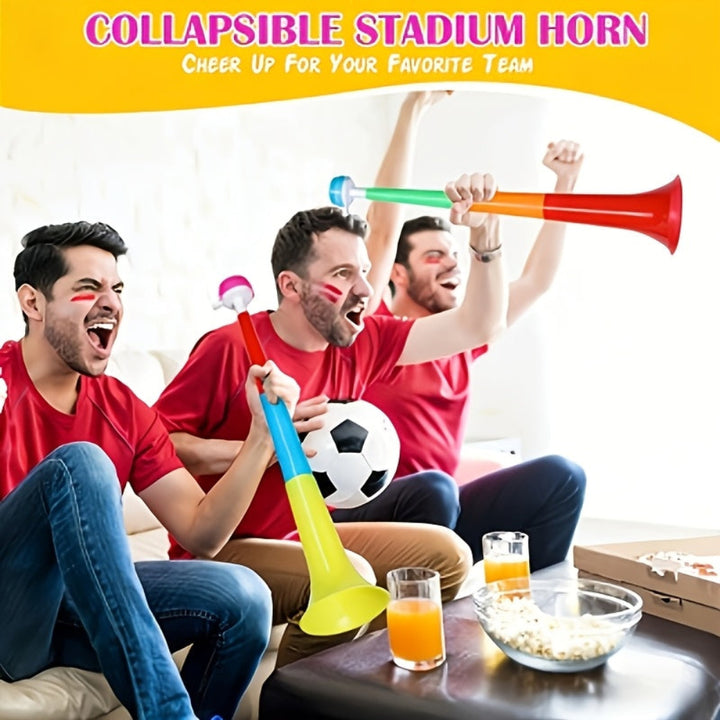 Vuvuzela Mistrovství světa Stadionový roh Skládací hlukový výrobek 6 kusů
