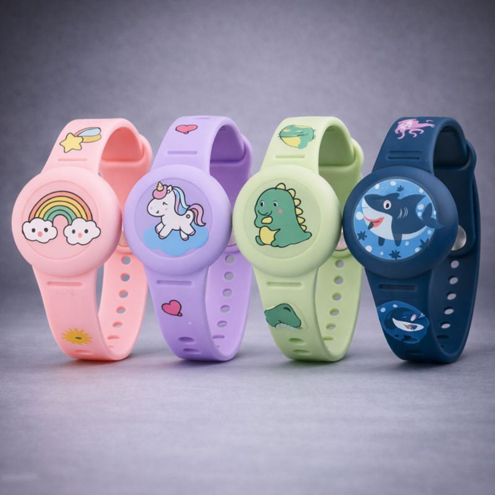 Braccialetto in silicone con localizzatore GPS per bambini