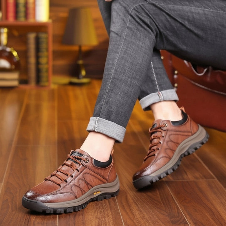 Scarpe Uomo Ortopediche Impermeabili Supporto Arco