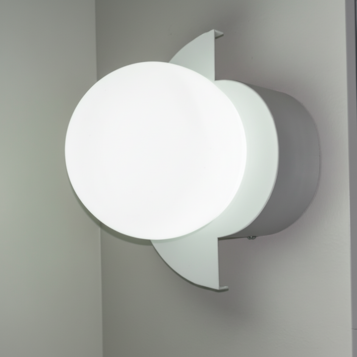 Applique da parete a globo di vetro luce moderna minimalista