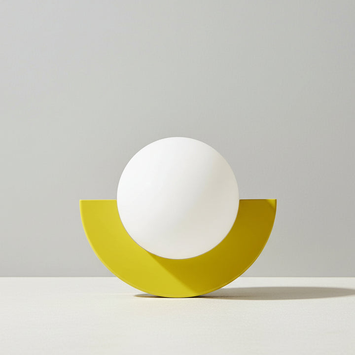 Applique da parete a globo di vetro luce moderna minimalista