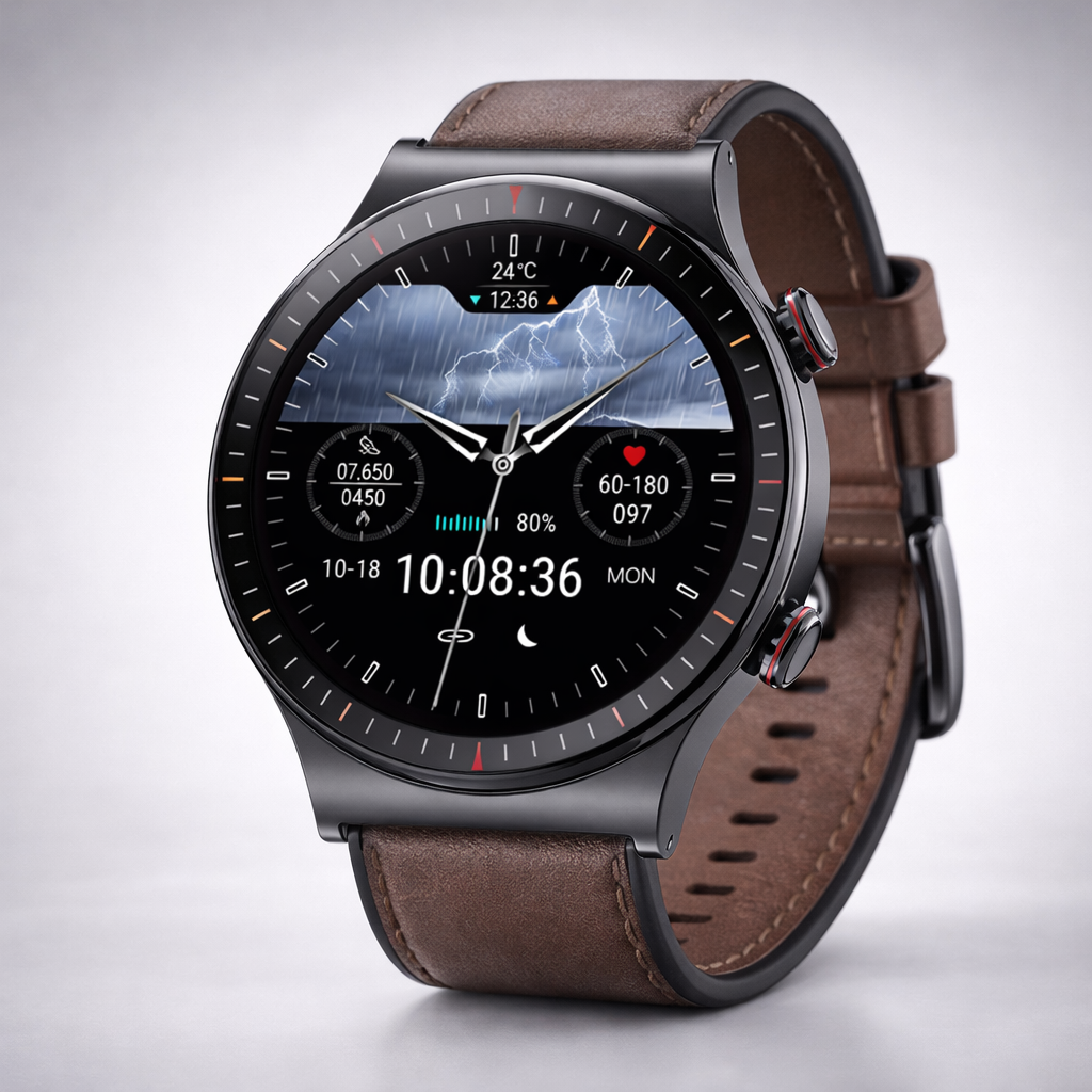 Smart Watch Fitness Tracker Oxygen Monitor