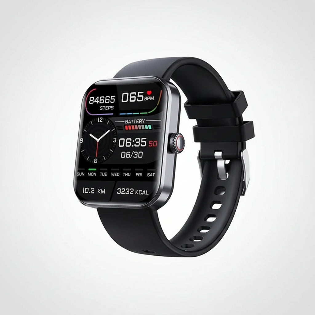 Smartwatch Blutzucker Blutdruckmessung Bluetooth Anrufe