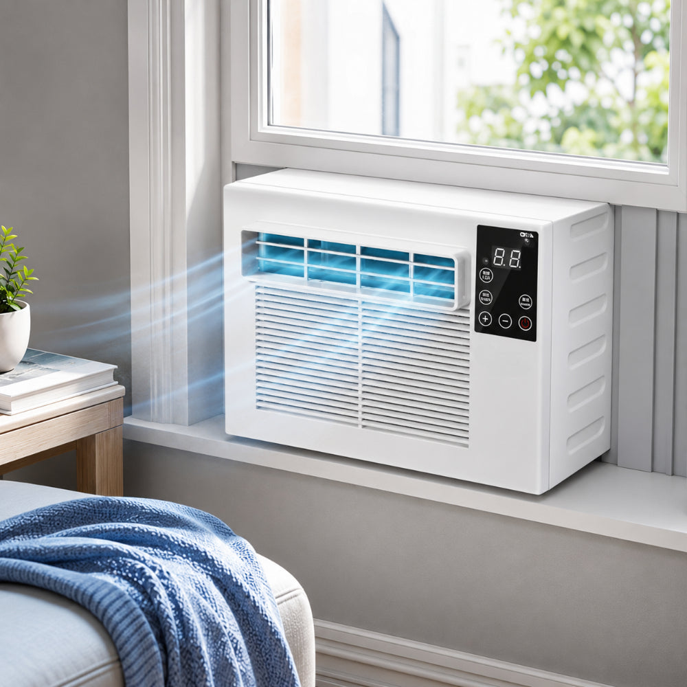 Window AC Unit Small Room Cooling Air Conditioner