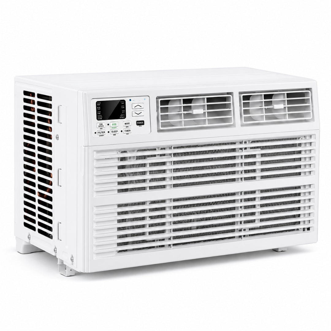 Window AC Unit Smart Cooling Quiet Room Air Conditioner