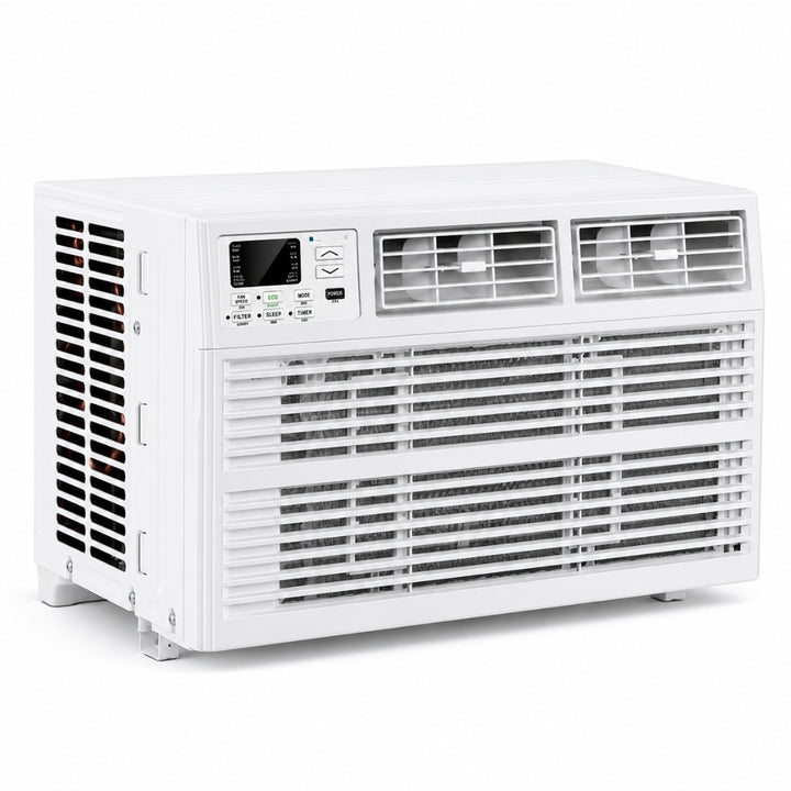 Window AC Unit Smart Cooling Quiet Room Air Conditioner