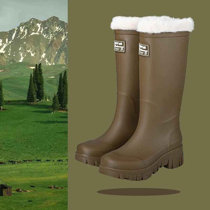Winter Boots Waterproof Thermal Non-Slip Women Outdoor Footwear