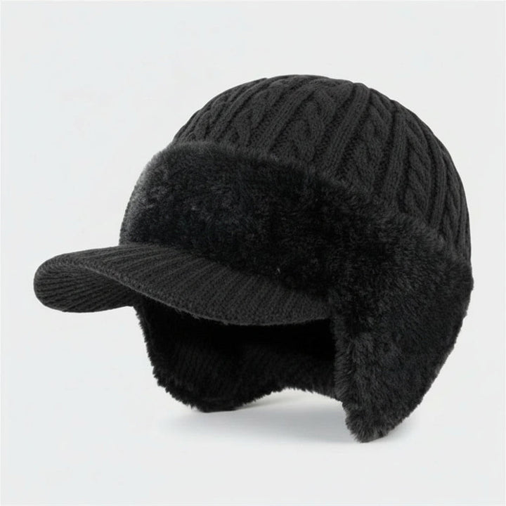 Winter Trapper Hat Ear Flap Knit Cap Cold Weather Men Women