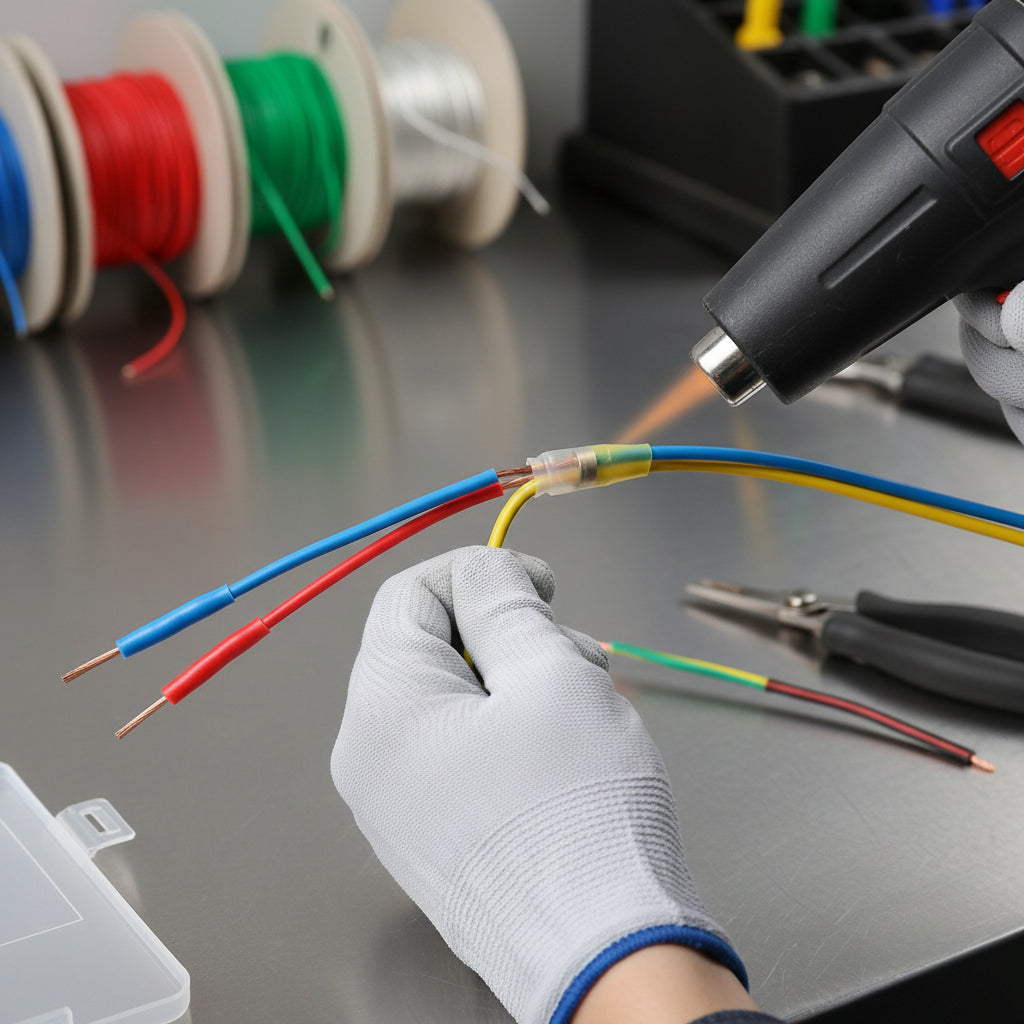 Heat Shrink Wire Connectors Waterproof Solder Seal Electrical Kit