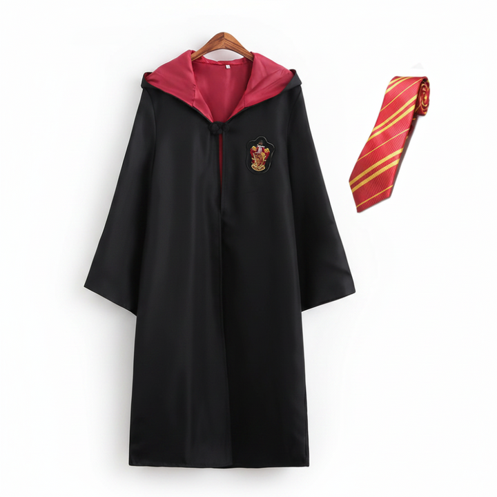Wizard Costume Cloak Wand Glasses Accessories Kids Adults