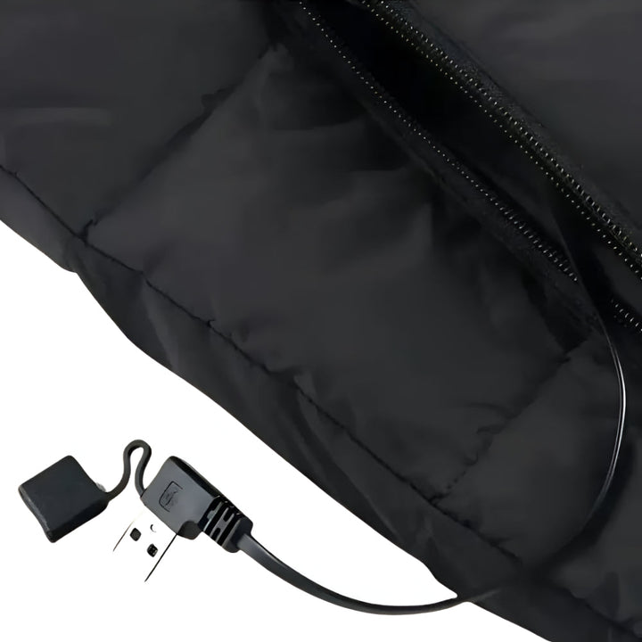 Dámská vyhřívaná vesta elektrická zimní venkovní teplá vesta