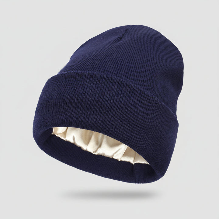 Hiking Beanie Hat Womens Warm Knit Soft Stretch Winter Cap