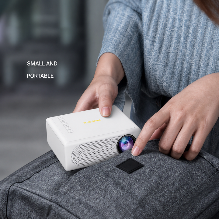 Weltcup Tragbarer Mini-Projektor 3000 Lumen Kompaktes Design