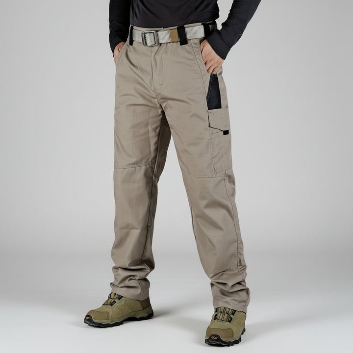Pantaloni Cargo da Trekking Uomo con Tasche per Attività Outdoor