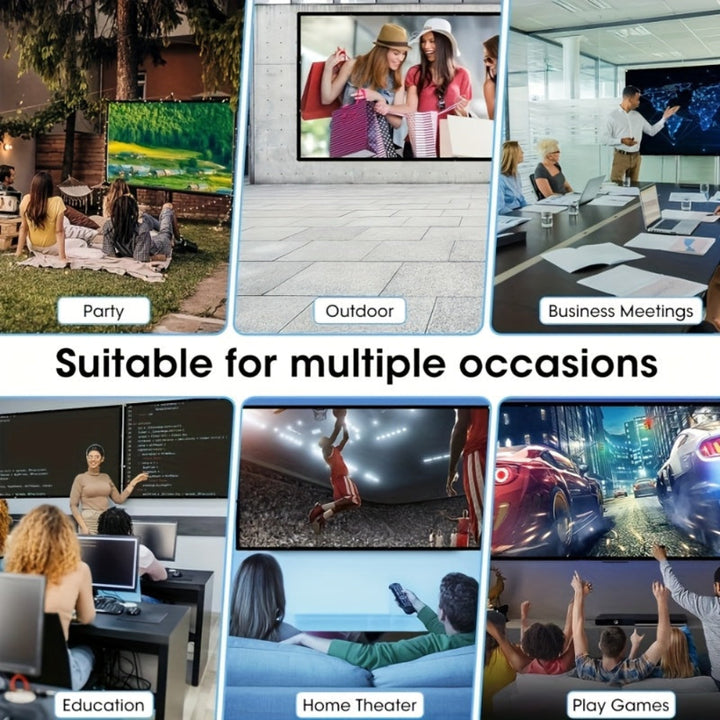 Portable Projector Screen World Cup Home Use