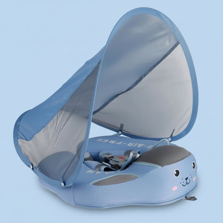 Baby Pool Float Infant Swimming Float Sunshade Design - Image 3