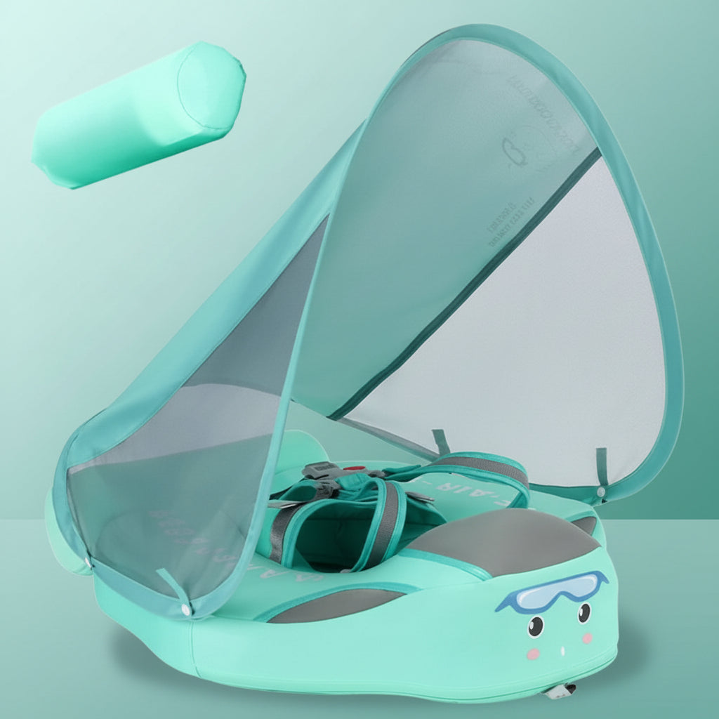 Baby Pool Float Infant Swimming Float Sunshade Design - Image 5