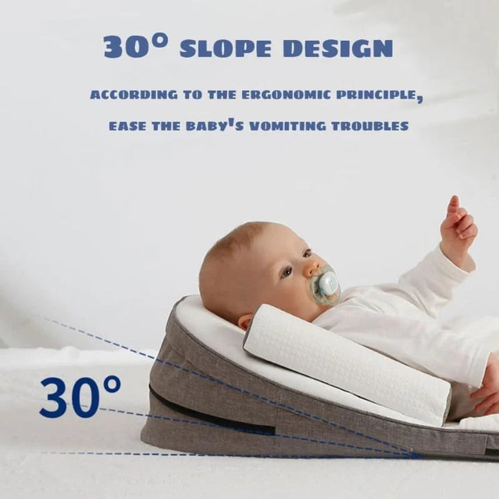 Baby Sleep Positioner Newborn Incline Wedge Support Bolster Anti Roll Pillow - Image 4