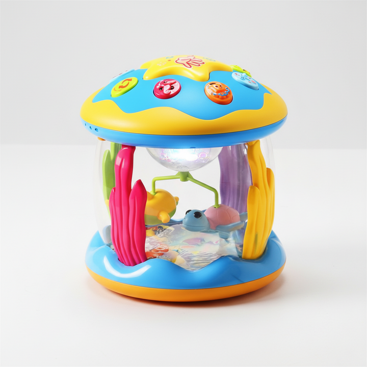 Baby Musical Toy Carousel Lights Rotating Activity Play