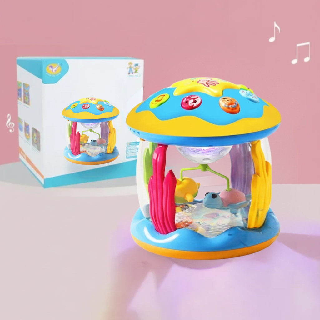 Baby Musical Toy Carousel Lights Rotating Activity Play