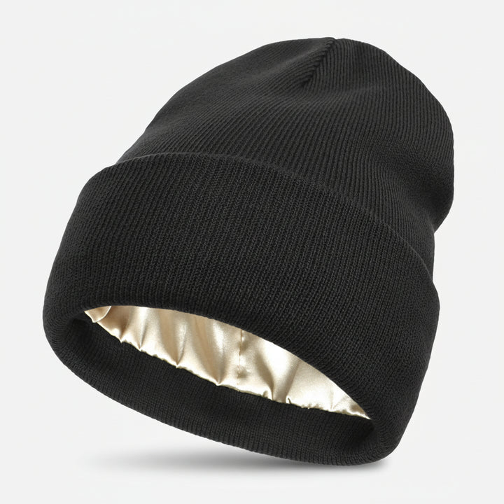 Hiking Beanie Hat Womens Warm Knit Soft Stretch Winter Cap