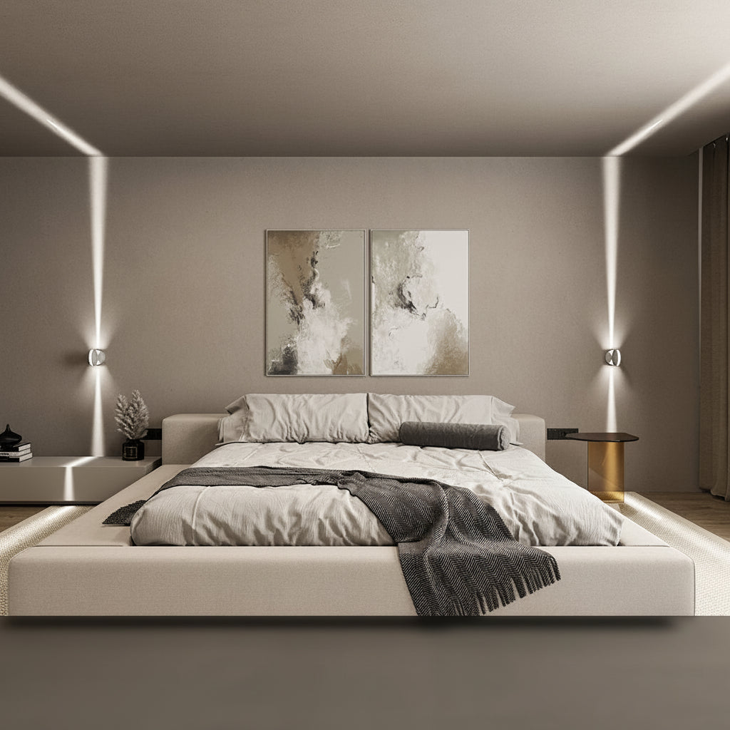 Modern 360 Rotating LED Spotlight Wall Light Versatile Illumination
