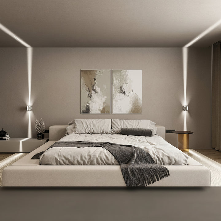 Modern 360 Rotating LED Spotlight Wall Light Versatile Illumination