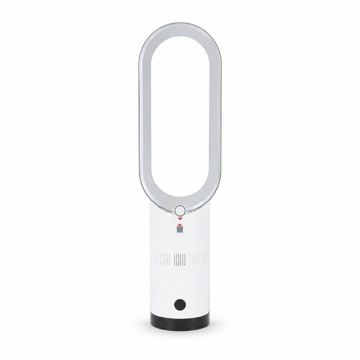 Bladeless Tower Fan Oscillating Standing With Airflow Control And Sleek White Design - Image 13
