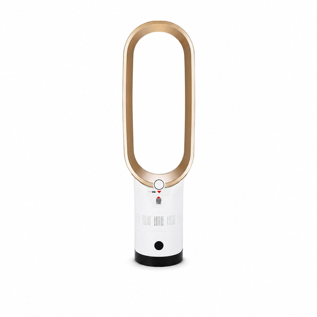 Bladeless Tower Fan Oscillating Standing With Airflow Control And Sleek White Design - Image 12