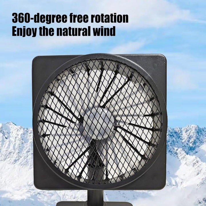 Box Fan Car Cooling Accessory Adjustable Angle Design - Image 6