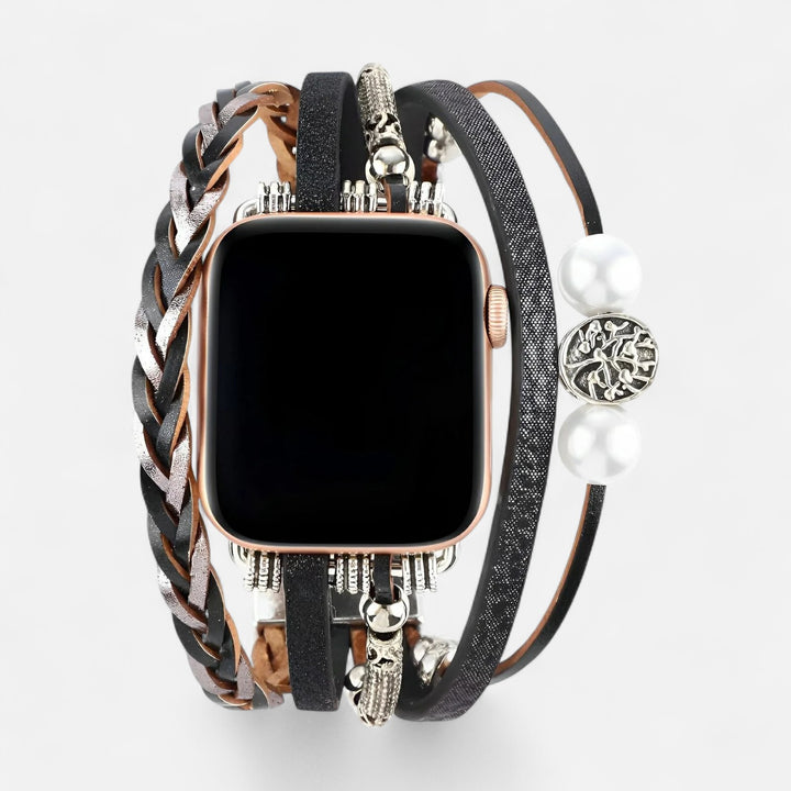 Celzoir | Bracelet Classy Femme Compatible Apple Watch – Design Élégant en Acier Inoxydable