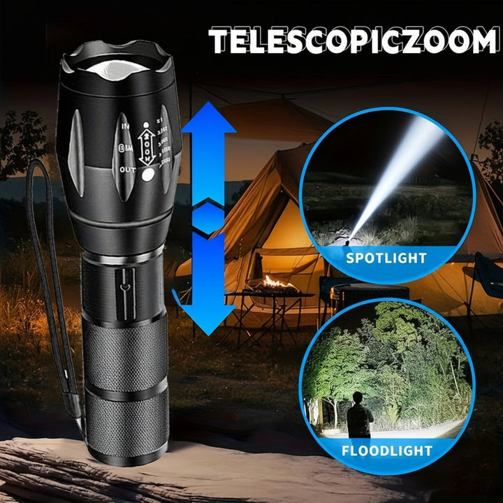 LED Turistická Světlo Voděodolným Hliníkovým Tělem