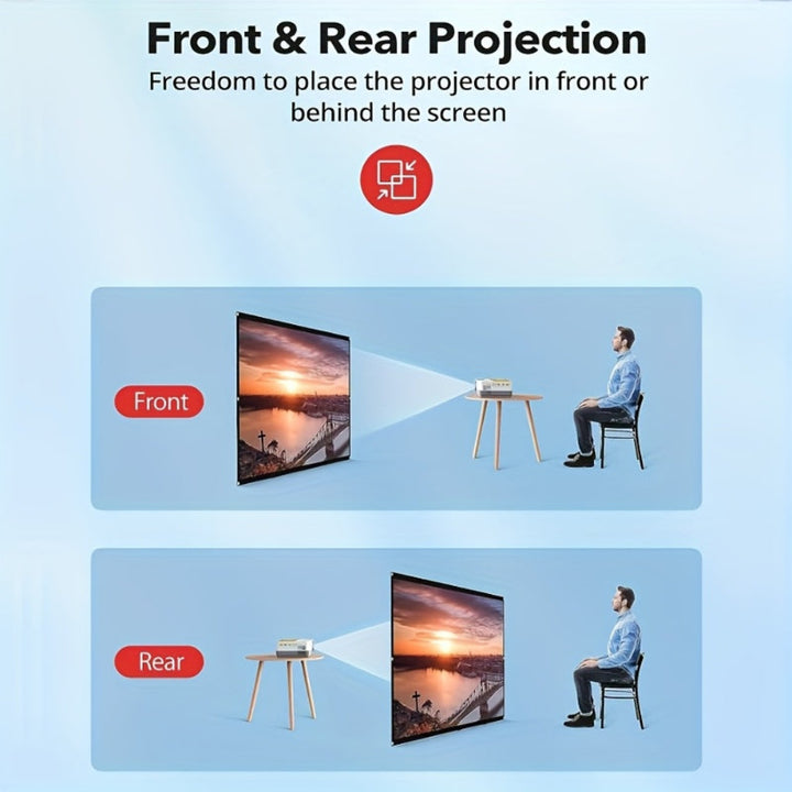 Portable Projector Screen World Cup Home Use