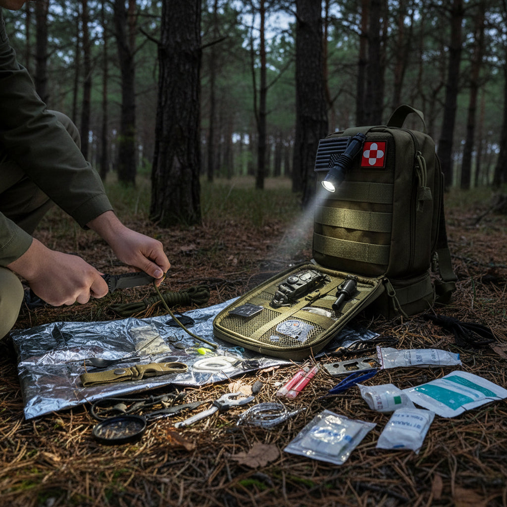 Kompaktní Pouzdro První Pomoc Cestování Outdoor Organizaci