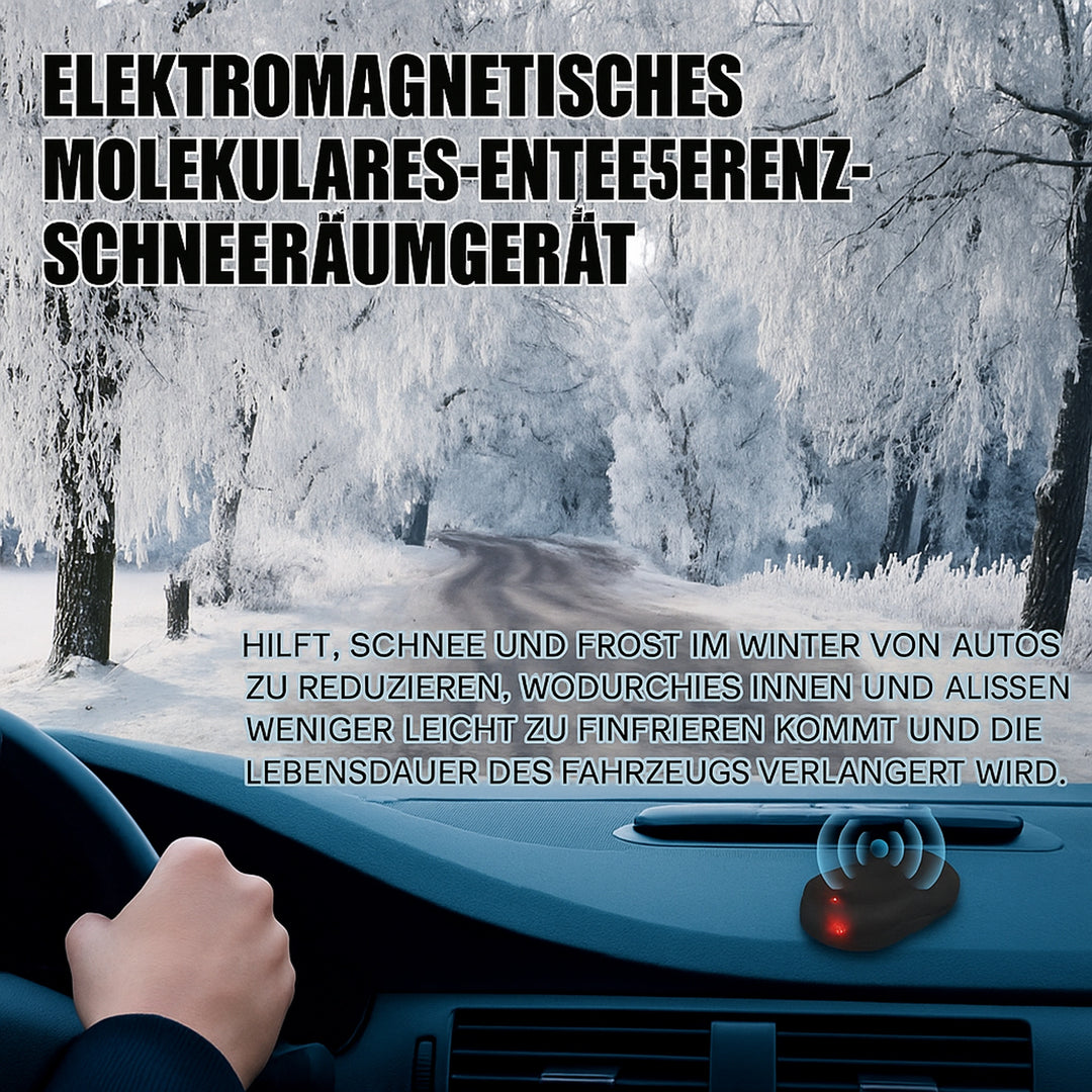 Car Defroster Device For Windshield Snow And Ice Prevention With Adhesive Dashboard Mount - Image 3