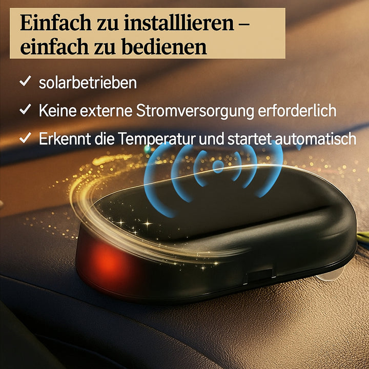 Car Defroster Device For Windshield Snow And Ice Prevention With Adhesive Dashboard Mount - Image 4