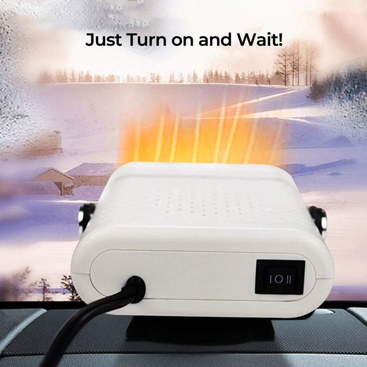 Car Defroster Portable Heater For Interior Windshield With 360-Degree Rotating Base - Image 4
