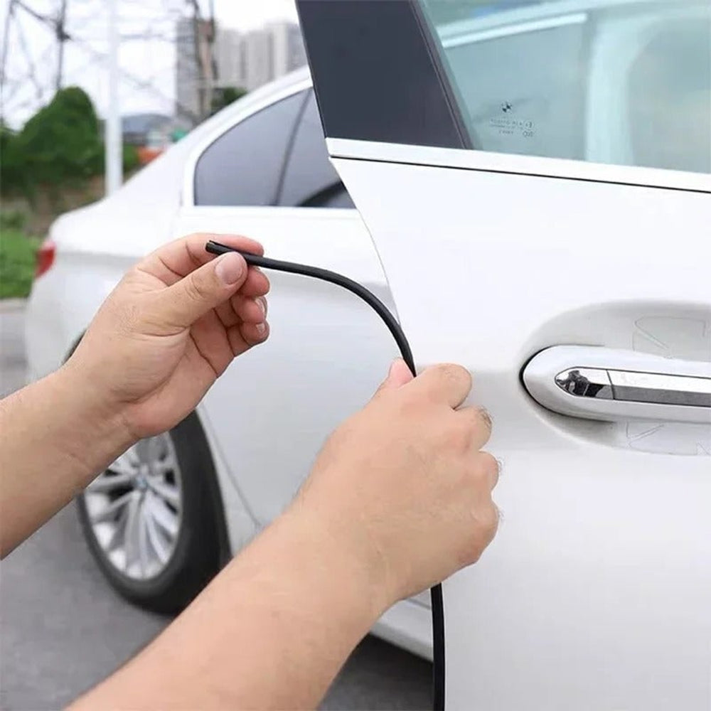 Car Door Protector Strip Universal Flexible Rubber Auto Edge Trim Scratch Guard - Image 1