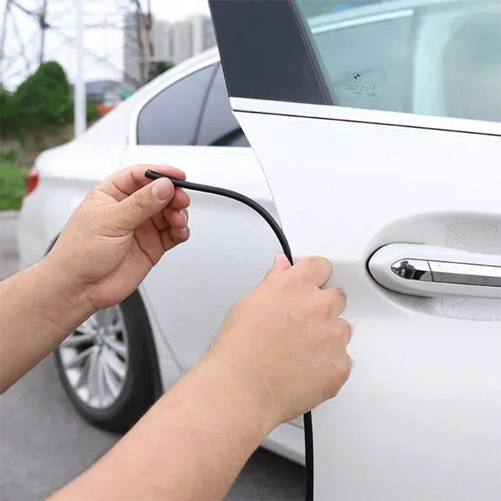 Car Door Protector Strip Universal Flexible Rubber Auto Edge Trim Scratch Guard - Image 1