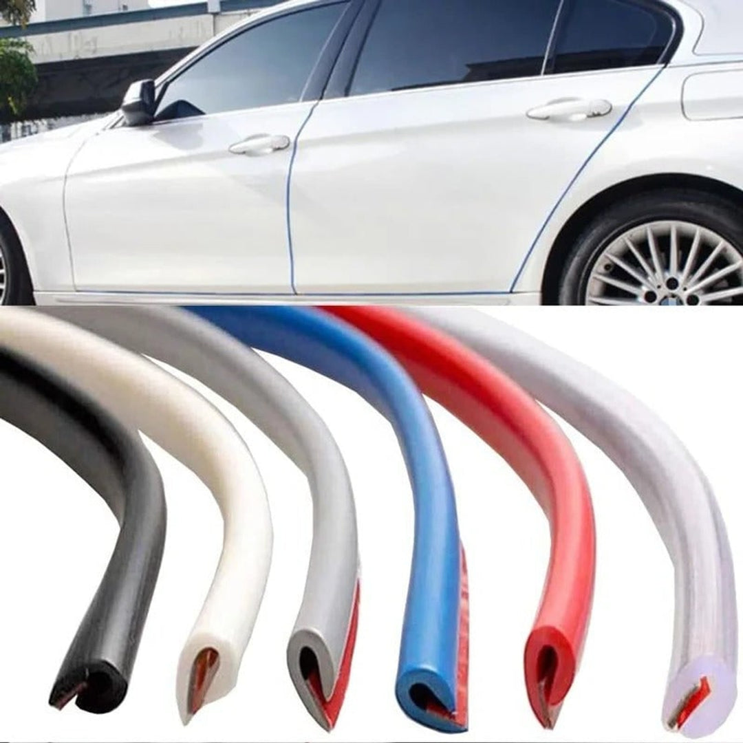 Car Door Protector Strip Universal Flexible Rubber Auto Edge Trim Scratch Guard - Image 9