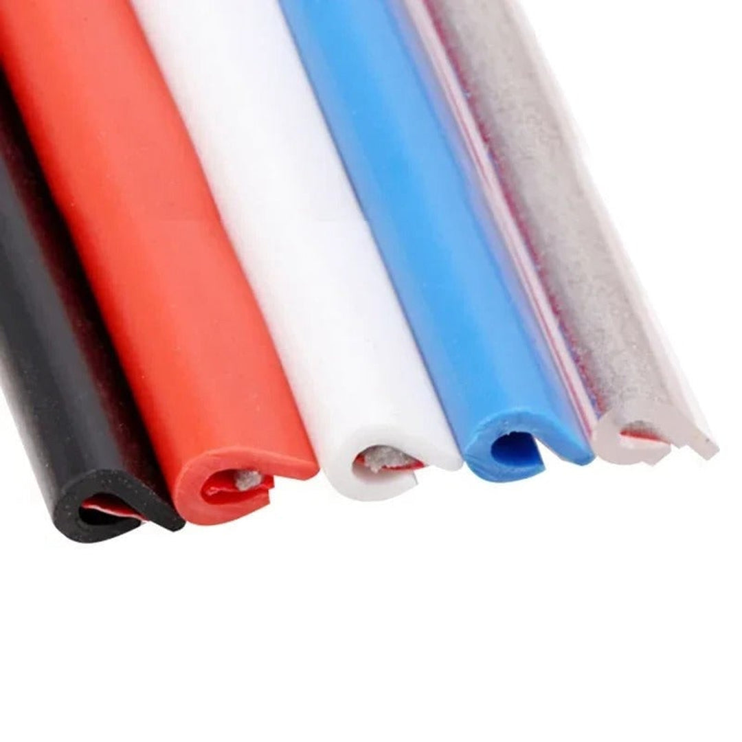 Car Door Protector Strip Universal Flexible Rubber Auto Edge Trim Scratch Guard - Image 11