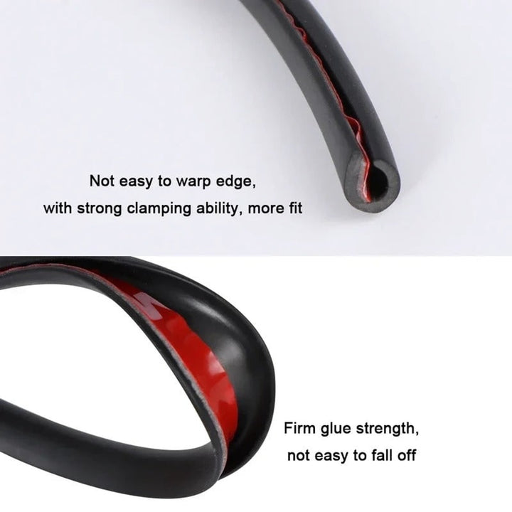 Car Door Protector Strip Universal Flexible Rubber Auto Edge Trim Scratch Guard - Image 10