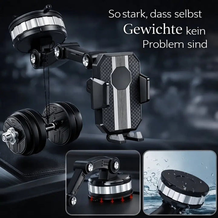 Car Phone Holder Suction Cup Dashboard Windshield Mount With Adjustable Arm For Smartphone - Image 10
