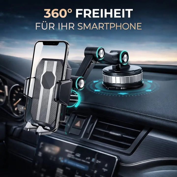 Car Phone Holder Suction Cup Dashboard Windshield Mount With Adjustable Arm For Smartphone - Image 9