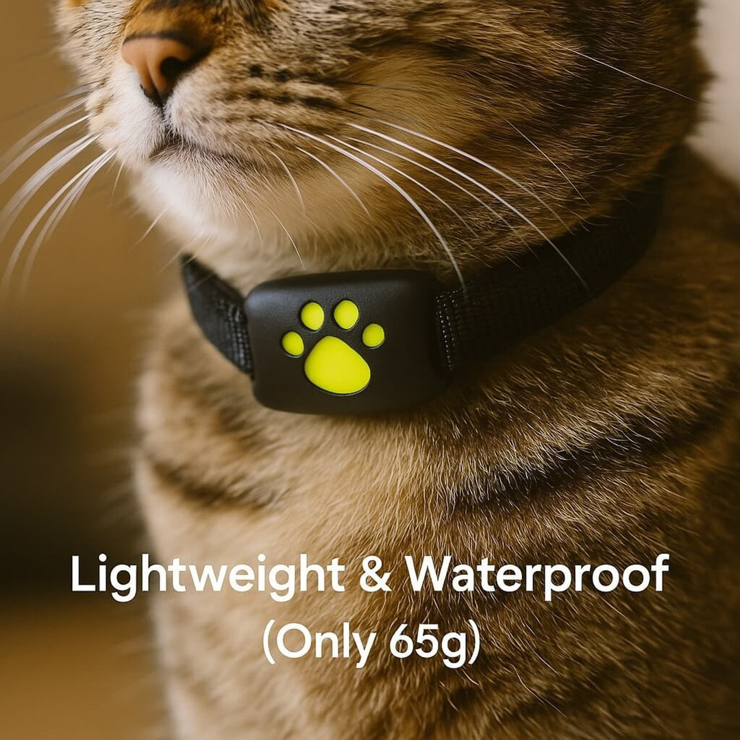 Cat GPS Tracker Pet Tracking Device With Bell For Collar Mounted Safety - Image 3