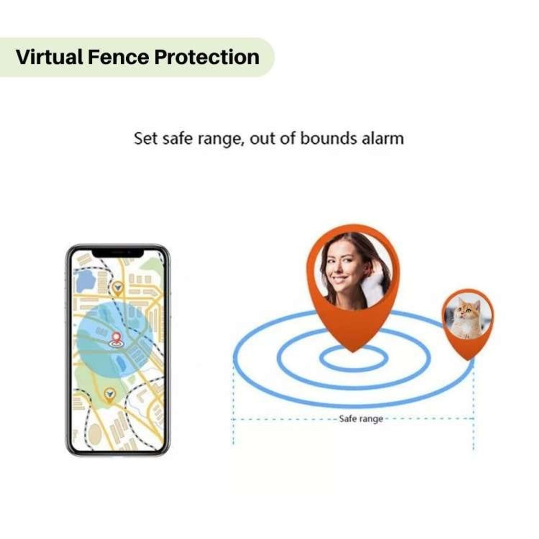 Cat GPS Tracker Pet Tracking Device With Bell For Collar Mounted Safety - Image 11