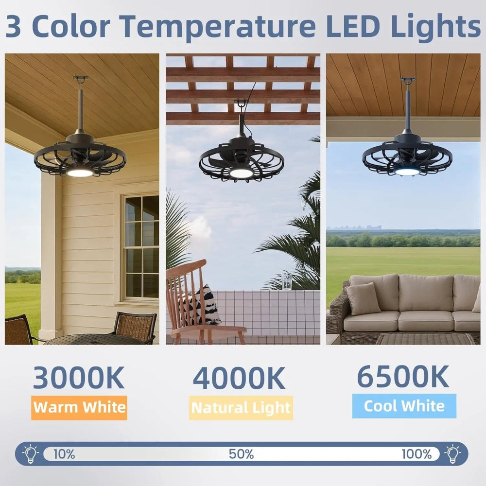 Ceiling Fan Cooling Remote Control Outdoor Patio Reducer - Image 4